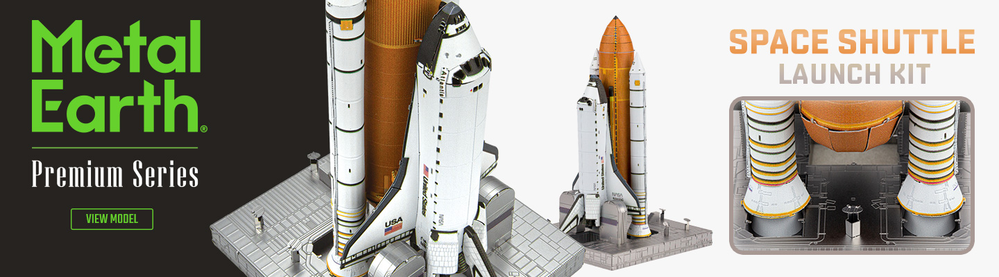 Metal Earth SPACE SHUTTLE LAUNCH KIT